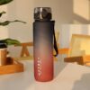 02 (8) Sports Fitness Students' Water Bottle Men'S New Cup Women'S High Appearance Convenient Sports Fitness Gradient Color Water Bottle
