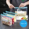 05923939-295d-455b-a5d9-604d787ca1cc Reusable Food Storage Bags with Zipper, Leak-Proof & Airtight Kitchen Freshness Bags - Ideal for Food Preservation,Reusable Produce Bag