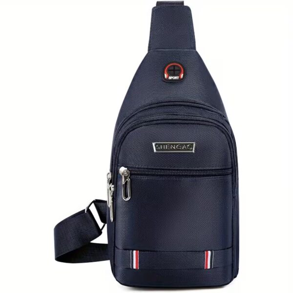 Men'S Crossbody Bag with Anti-Theft Features, Adjustable Strap, And Foldable Design for Hiking And Daily Use