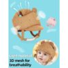 Breathable 3D Mesh Protective Cap Suitable for &, Lightweight Anti-Fall Headgear for Toddlers