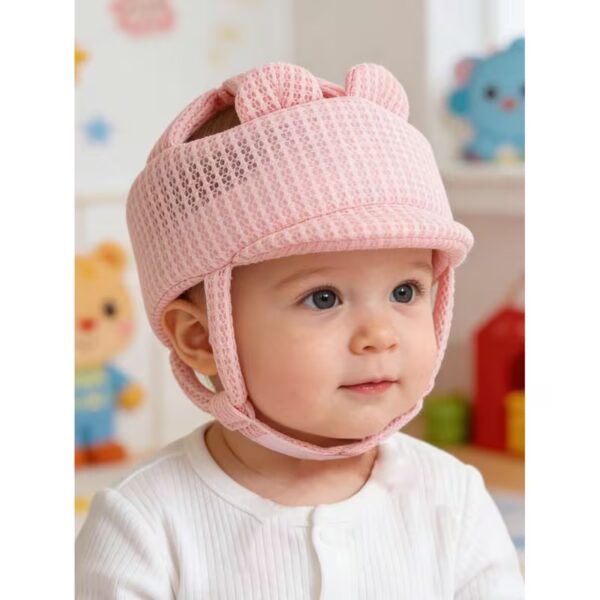 Breathable 3D Mesh Protective Cap Suitable for &, Lightweight Anti-Fall Headgear for Toddlers