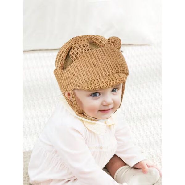 Breathable 3D Mesh Protective Cap Suitable for &, Lightweight Anti-Fall Headgear for Toddlers