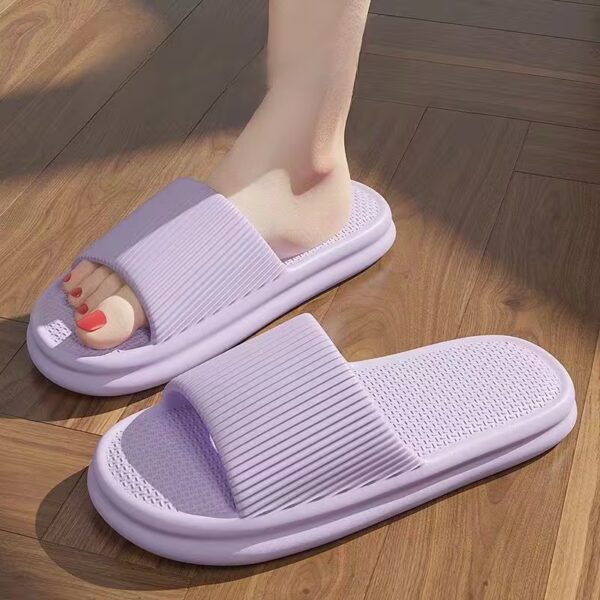 Slippers for Summer (1) Indoor Slippers for Summer- Thick- Bottom, Non- Stinky, Ideal for Bathroom