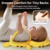 Soft Toddler Backpack for Infants And Toddlers, with Adjustable Cartoon Animal PlushBackrest