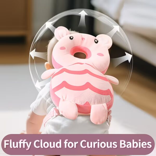 Soft Toddler Backpack for Infants And Toddlers, with Adjustable Cartoon Animal PlushBackrest