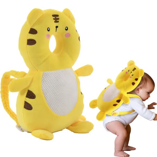Soft Toddler Backpack for Infants And Toddlers, with Adjustable Cartoon Animal PlushBackrest