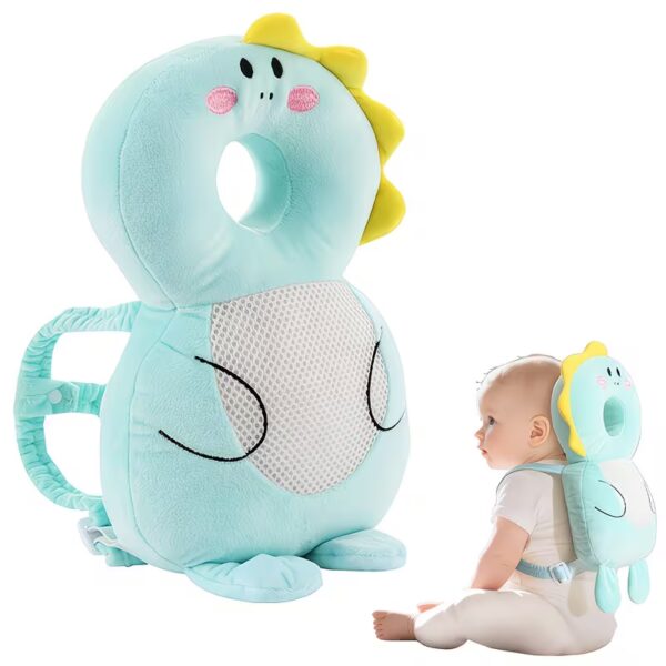 Soft Toddler Backpack for Infants And Toddlers, with Adjustable Cartoon Animal PlushBackrest