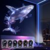 [USB Projector Night Light] Creative Dreamy Pattern USB Projector Night Light, Portable and Clear LED