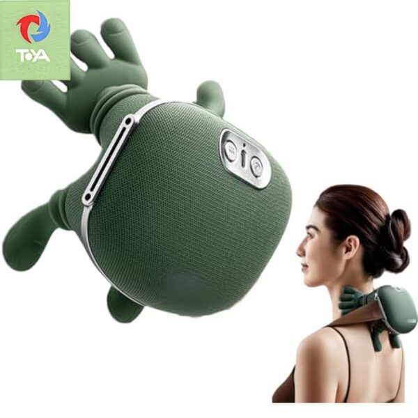 Shoulder and Neck Massage Master Lower Abdominal Massage Shiatsu Back and Neck Massager Kneading Massage Pillow Electric Massager Unisex Gift, Therapeutic Massage, Shiatsu Massager