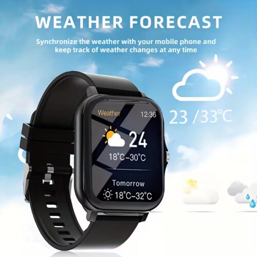 New Large-screen Smartwatch, Compatible with Android/iPhone, Featuring HD Voice Calls, Multiple Sports Modes, Suitable for Sports, Outdoor Activities, Sleep Monitoring, and Daily Wear. Multiple Interface Options Available