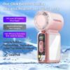Personal Fan - Ultra-fast Cooling/Flashlight Function/Chest Fan/Handheld Fan. Suitable For Outdoor, Home And Office Use