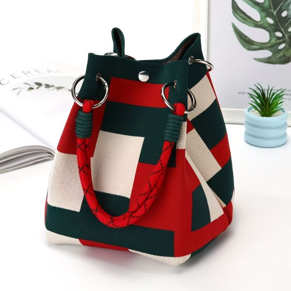 f0e4518a40a04e6eb14b4dd2e88531b5-goods Fashion Women Handbag- Multifunctional Shoulder Bag with Secure Buckle Closure Design, Large Capacity Tote Bag, Wrist Bag, Wallet, Storage Bag, Suitable for Travel, Outdoor, Commuting and Daily Use, Sturdy Handle, Fashion