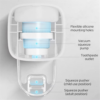 Automatic Dust-proof Toothpaste Dispenser Wall Mounted Stand Adults&Children Toothpaste Squeezer Holder