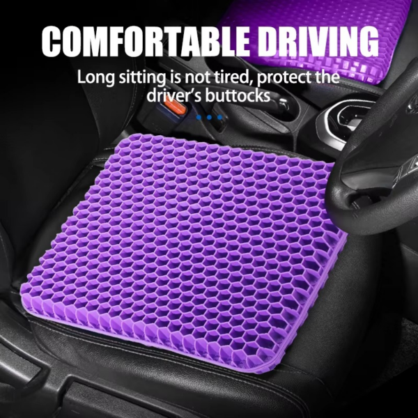 Automotive Gel Seat Cushions Designed (5) Automotive Gel Seat Cushions Designed for Summer Breathable Honeycomb Decompression Back Tailbone Pain Home Office Wheelchair