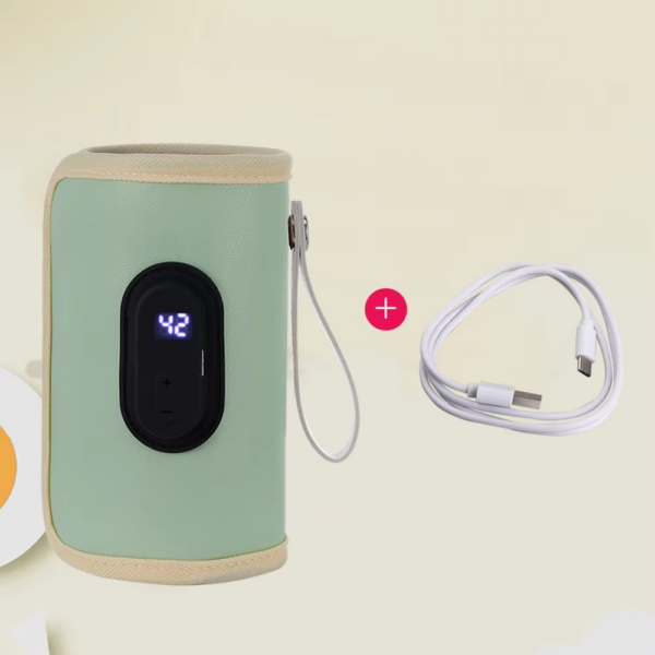 Baby Milk Warmer Baby Nursing Bottle Heater (8) Baby Milk Warmer Baby Nursing Bottle Heater, Portable USB Bottle Warmer for Car, Outdoor Travel Accessories Outdoor Portable
