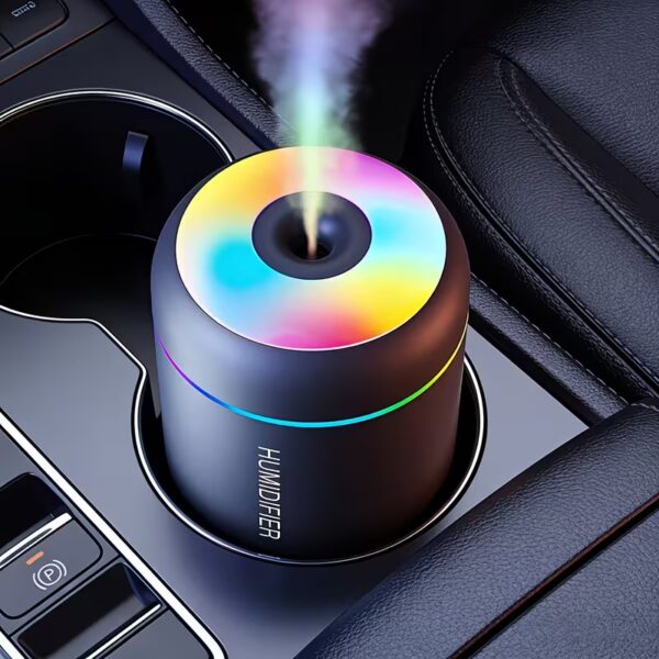 1pc Essential Oil Aromatherapy Mist Diffuser And Humidifier with Color-Changing Night Light, Cold Mist Function, And Plant Health Promotion - Refresh And Purify Your Room with a Soothing Atmosphere, Gift