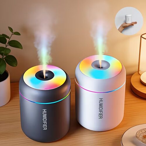 Essential Oil Aromatherapy Mist Diffuser And Humidifier with Color