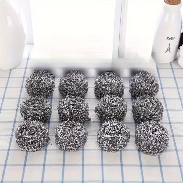 Kitchen Stainless Steel Cleaning (2) 12 Whole Packs of Kitchen Stainless Steel Cleaning Balls - High Quality