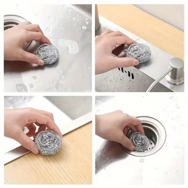 Kitchen Stainless Steel Cleaning (3) 12 Whole Packs of Kitchen Stainless Steel Cleaning Balls - High Quality