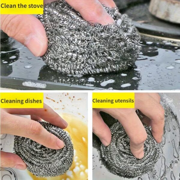 Kitchen Stainless Steel Cleaning (7) 12 Whole Packs of Kitchen Stainless Steel Cleaning Balls - High Quality