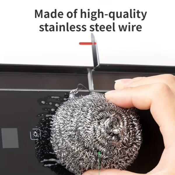 Kitchen Stainless Steel Cleaning (8) 12 Whole Packs of Kitchen Stainless Steel Cleaning Balls - High Quality