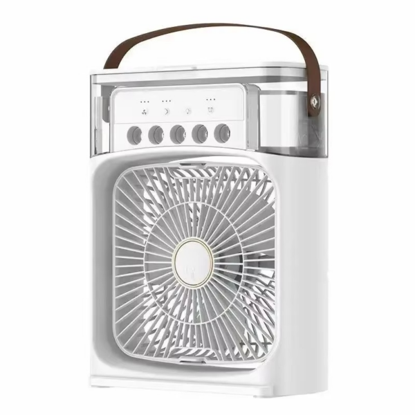 Lenovo Portable Humidifier Fan Air Conditioner (4) Hydrocooling Air Adjustment For Office 3 Speed Fan New
