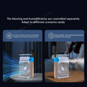 Lenovo Portable Humidifier Fan Air Conditioner Household Small Air Cooler