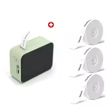 Matcha 3Roll 1550mm Marklife P15 Mini Portable Thermal Printer Without Ink Self-Adhesive Label Maker Printer For Stickers Labeller Labeling Machine
