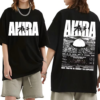 Men's and Women's Science Fiction Graphic T-shirt Large Retro T-shirt Anime