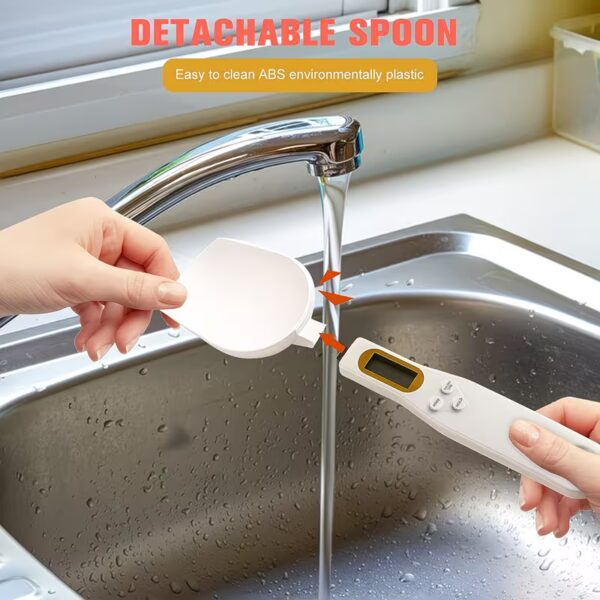 Mini Spoon Scale Digital Kitchen Scale Electronic LCD Food Scale 0.1-500g
