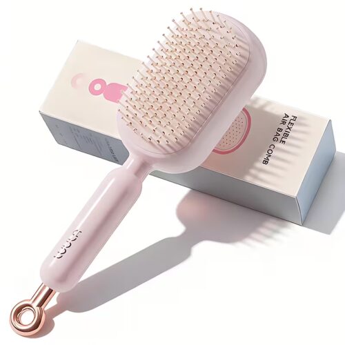 Self Cleaning Detangling Hair Brush (2) Cleaning Detangling Hair Brush for Women