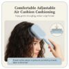Self Cleaning Detangling Hair Brush (7) Self Cleaning Detangling Hair Brush for Women, Retractable Air Cushion Massage Comb