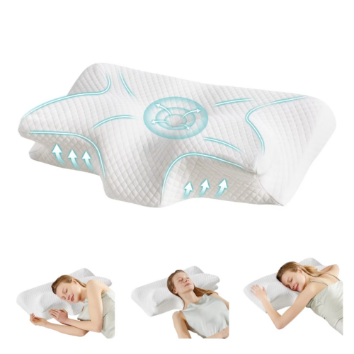Wide Cervical Neck Pillow