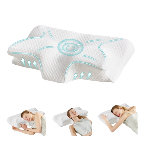 cooling pillow (3) Wide Cervical Neck Pillow
