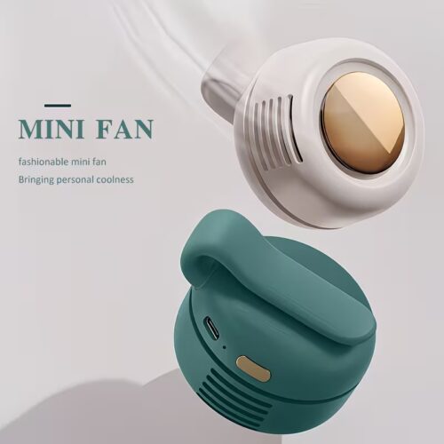ortable Silent Mini Bladeless Electric Fan (3) Speed Gear 3 Variable Speeds