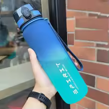 1 Liter Large Capacity Sports Water Bottle