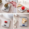 Digital Kitchen Scale (3) Digital Kitchen Scale 10/5kg-1g LED Display Stainless Steel Panel Electronic Scales for Home Food Snacks Weighing Baking Tools