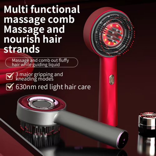 Electric Hair Scalp Massager (3) Electric Head Massage Comb Head Vibration Massager