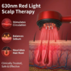 Electric Hair Scalp Massager (7) Electric Scalp Massage Comb for Growth Scalp Oil Applicator Hair Care 660nm Red Light Head Massager Improve Hair Loss Brush