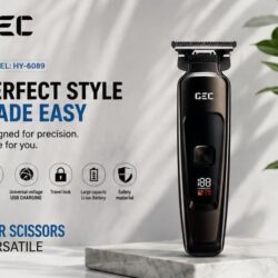 All Metal Blade Male Clipper, Electric Hair Clipper, Household Electric Hair Clipper, Hair Salon, High-Power / GEC -HY 6087
