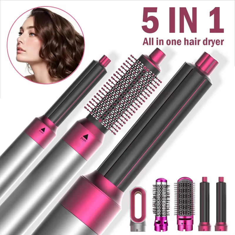 5 in 1 Hair Dryer Hot Comb Set