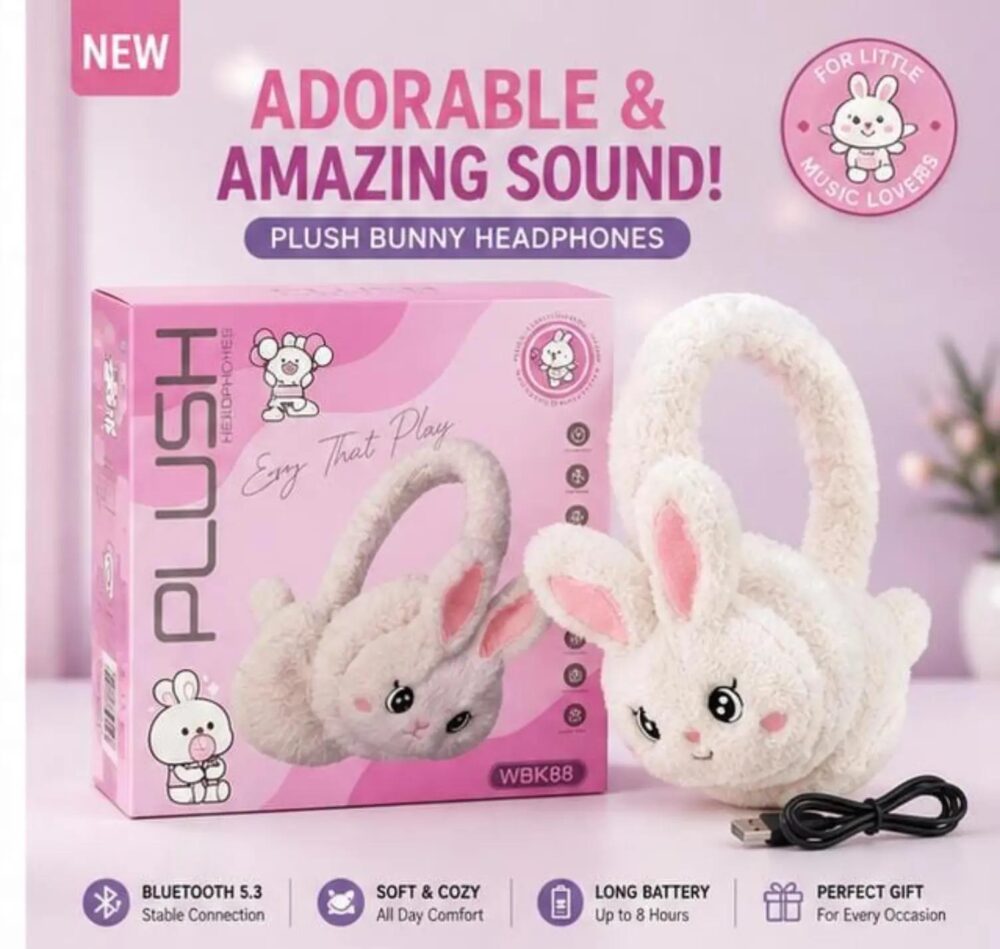 cute rabbit (4) cute rabbi headset