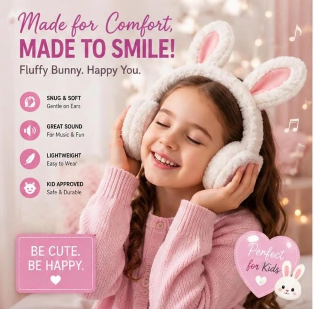 cute rabbit (5) cute rabbi headset
