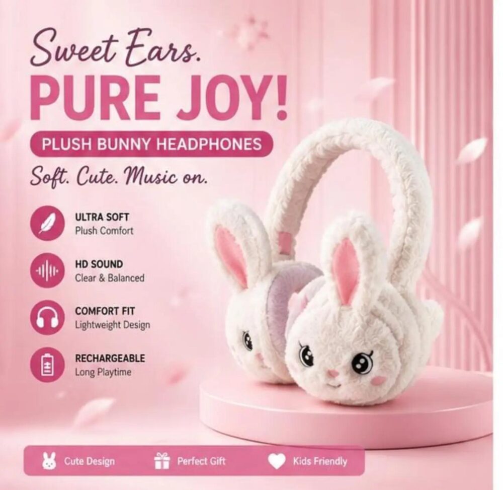 cute rabbit (6) cute rabbi headset