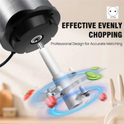 download (1) 2L Capacity Electric Meat Grinder Chopper, Fruit Vegetable Nuts Mincer/Meat Shredders Mixer