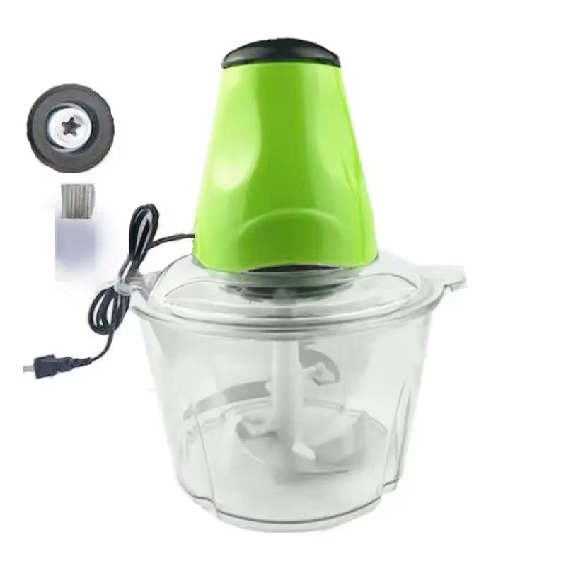 download (6) 2L Capacity Electric Meat Grinder Chopper, Fruit Vegetable Nuts Mincer/Meat Shredders Mixer