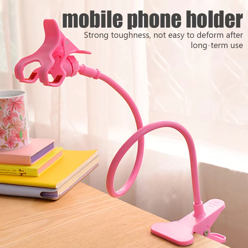 Universal Lazy Bed Phone  Stand Heavy Duty Flexible Gooseneck Arm Clamp Mount Holder